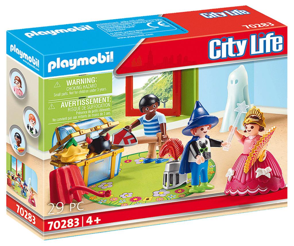 PLAYMOBIL 70283 Kinderen met Verkleedkoffer 29dlg, Kinderen en Baby's, Speelgoed | Playmobil, Nieuw, Complete set, Ophalen of Verzenden