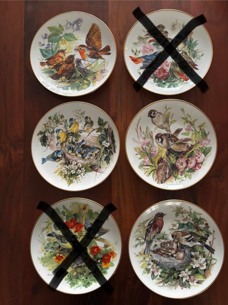 6 x Hutschenreuther borden, Ophalen of Verzenden, Nieuw, Porselein, Bord of Schaal