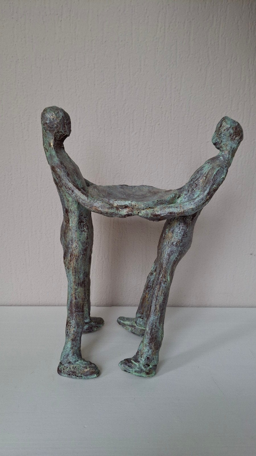 Beeld, verbronsd metaal van Corry Ammerlaan, Ophalen, 20 - 50 cm