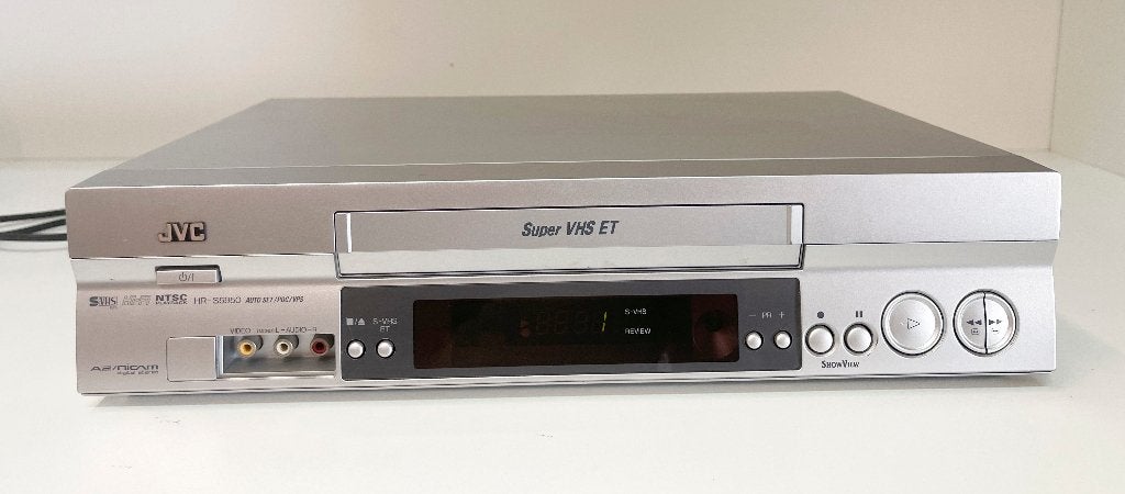 JVC HR-S5950EU hoogwaardige S-VHS (Super VHS) videorecorder, N, Ophalen of Verzenden, Sony, VHS-speler of -recorder