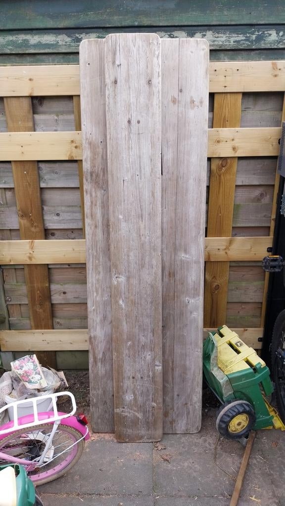 Bierset / Picknicktafel met twee banken, Tuin en Terras, Picknicktafels, Gebruikt, Ophalen of Verzenden, Inklapbaar, Rechthoekig