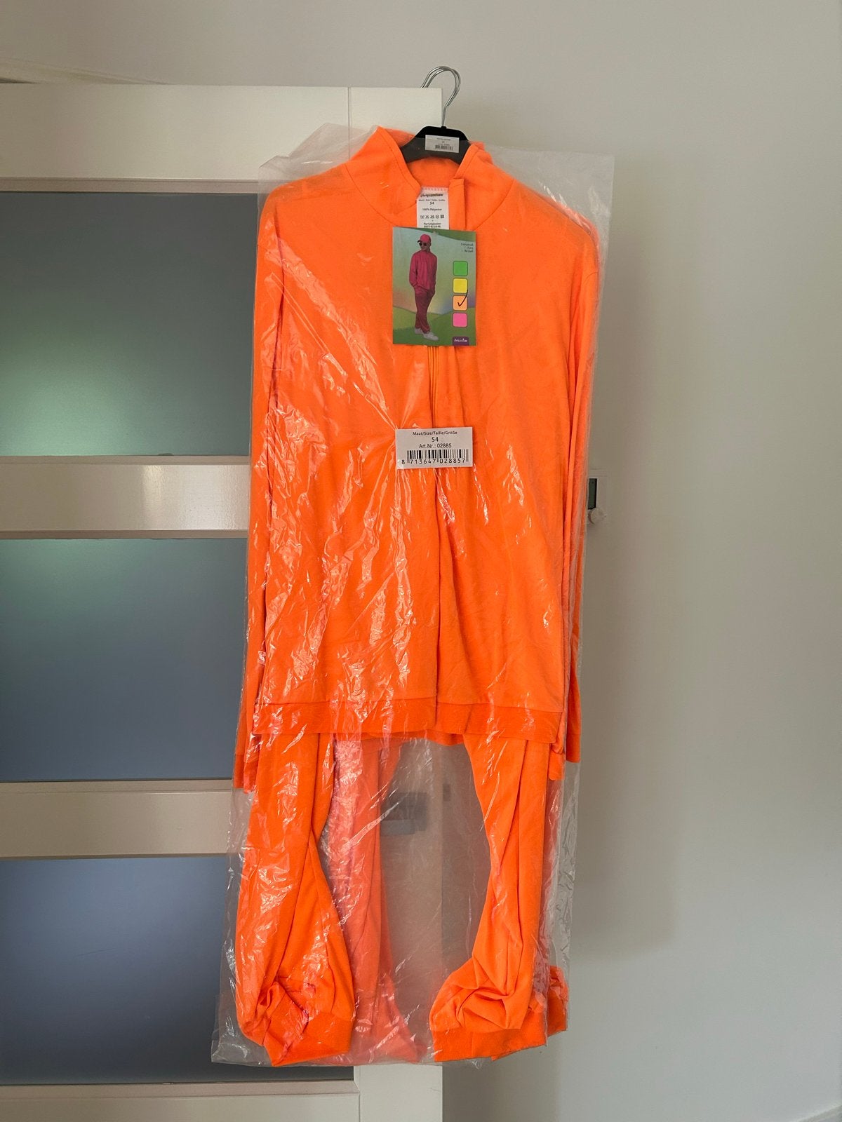 Oranje trainingspak - Ideaal voor het WK voetbal!, Maat 52/54 (L), Nieuw, Kleding, Oranje of Koningsdag