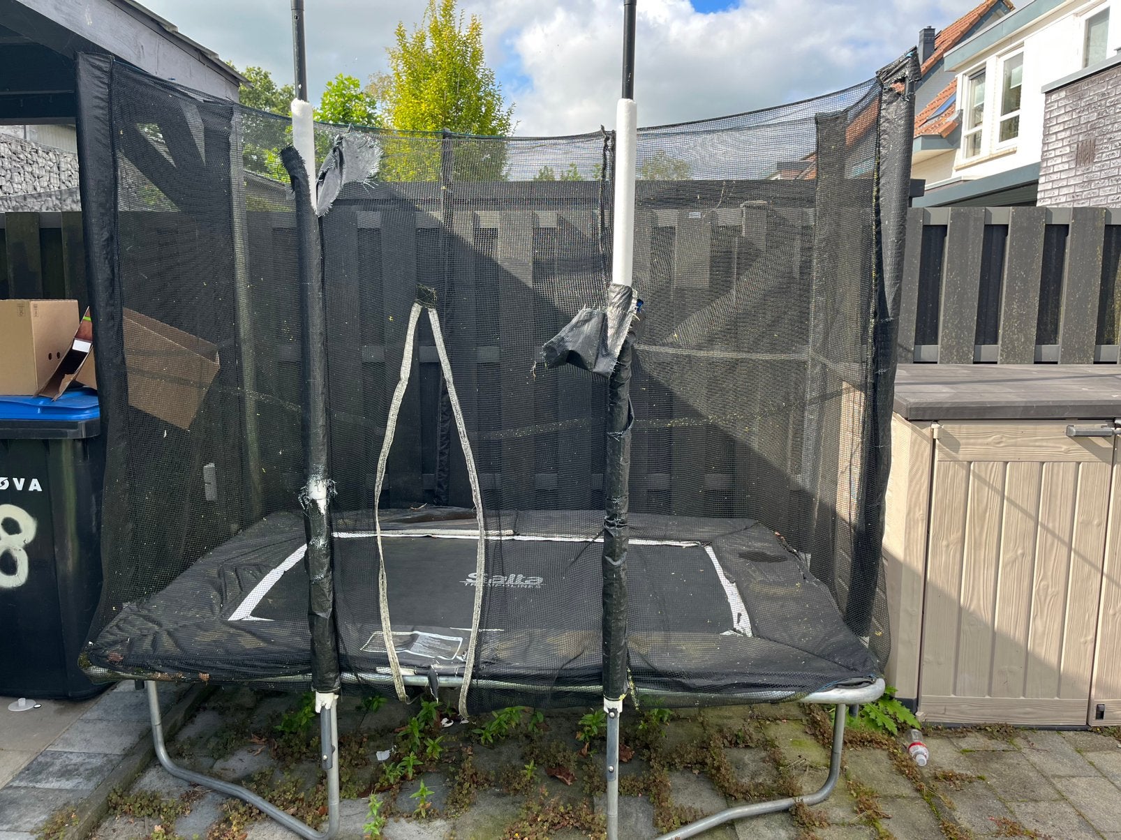 Trampoline rechthoek salta