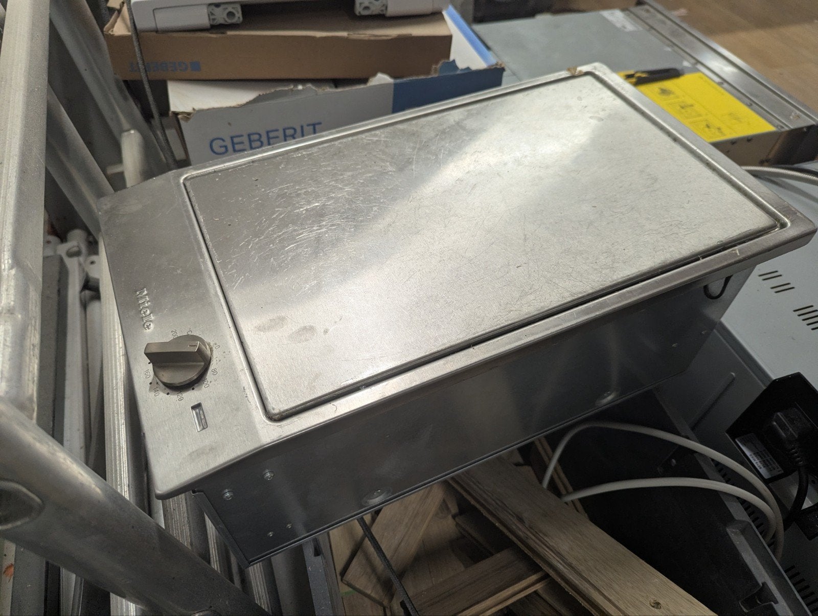 Miele inbouw frituurpan, Ophalen, Gebruikt, Uitneembare binnenpan
