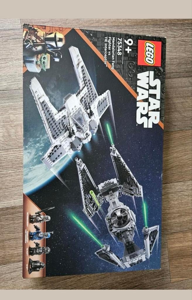 LEGO Star Wars 75348 Mandalorian Fang Fighter, Ophalen, Star Wars, Lego, Zo goed als nieuw