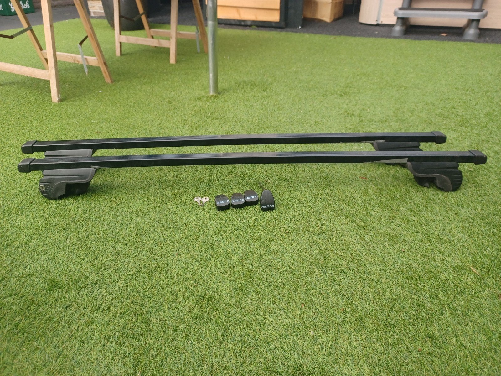 Hapro Cronos 126 STL Dakdragers - Max 100 kg, Ophalen, Gebruikt
