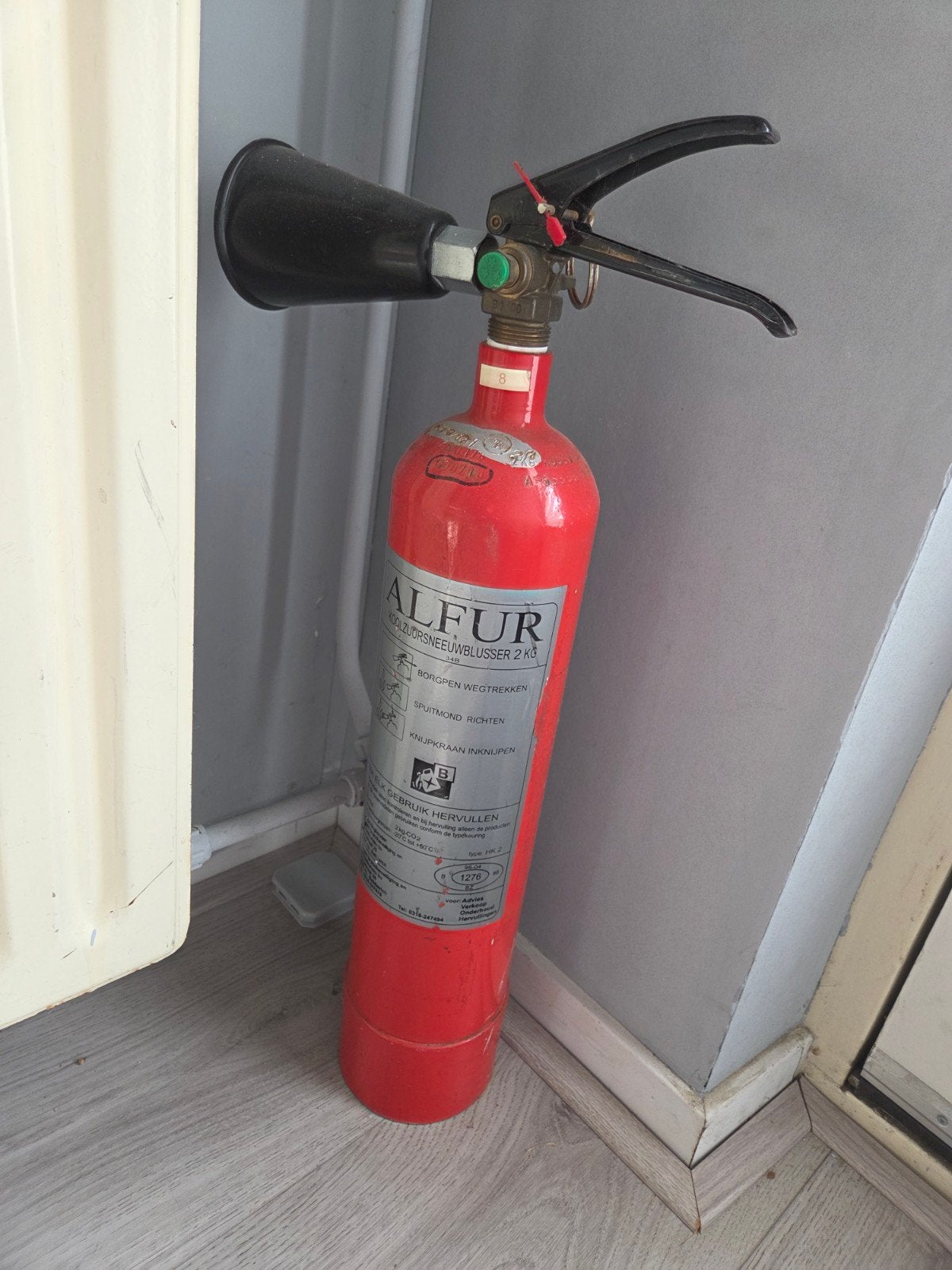 brandblussers, Huis en Inrichting, Brandblussers en Brandkasten, Ophalen, Zo goed als nieuw, Brandblusser