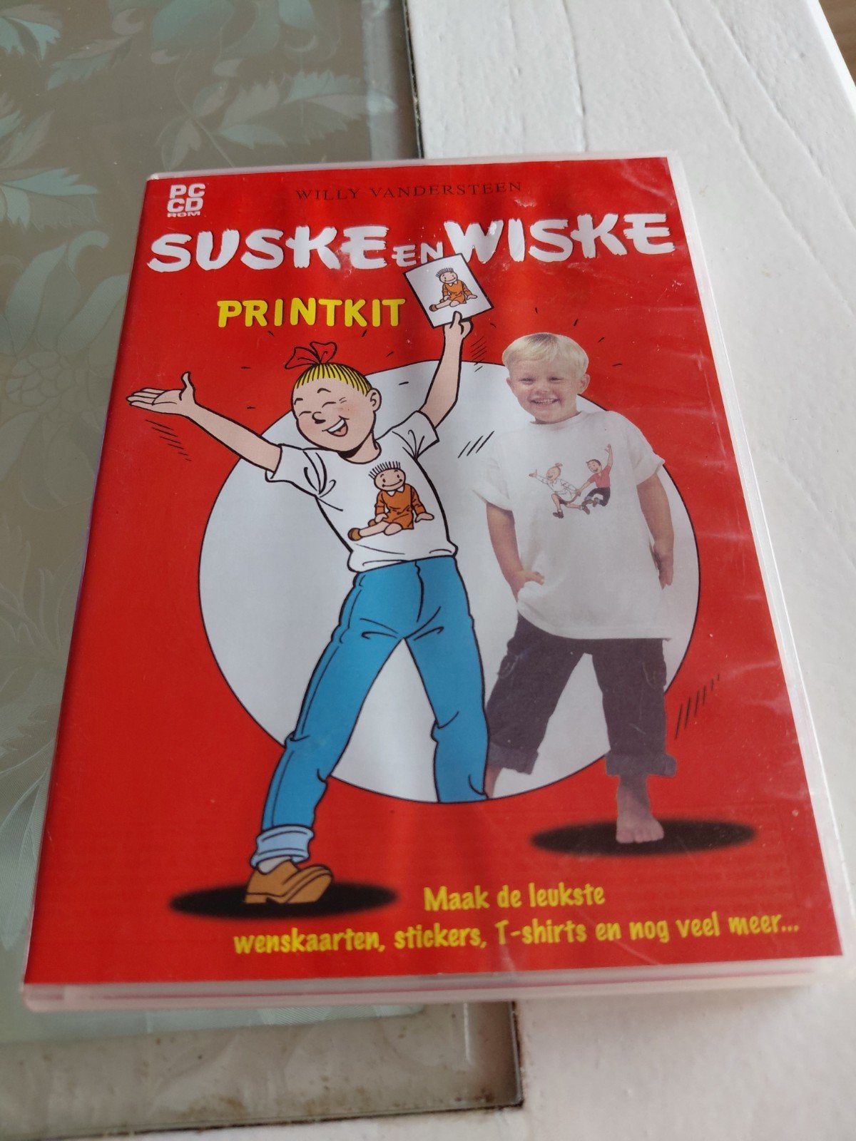 Suske en Wiske Printkit PC CD-rom 1999., Spelcomputers en Games, 1 speler, Ophalen of Verzenden, Zo goed als nieuw, Vanaf 3 jaar