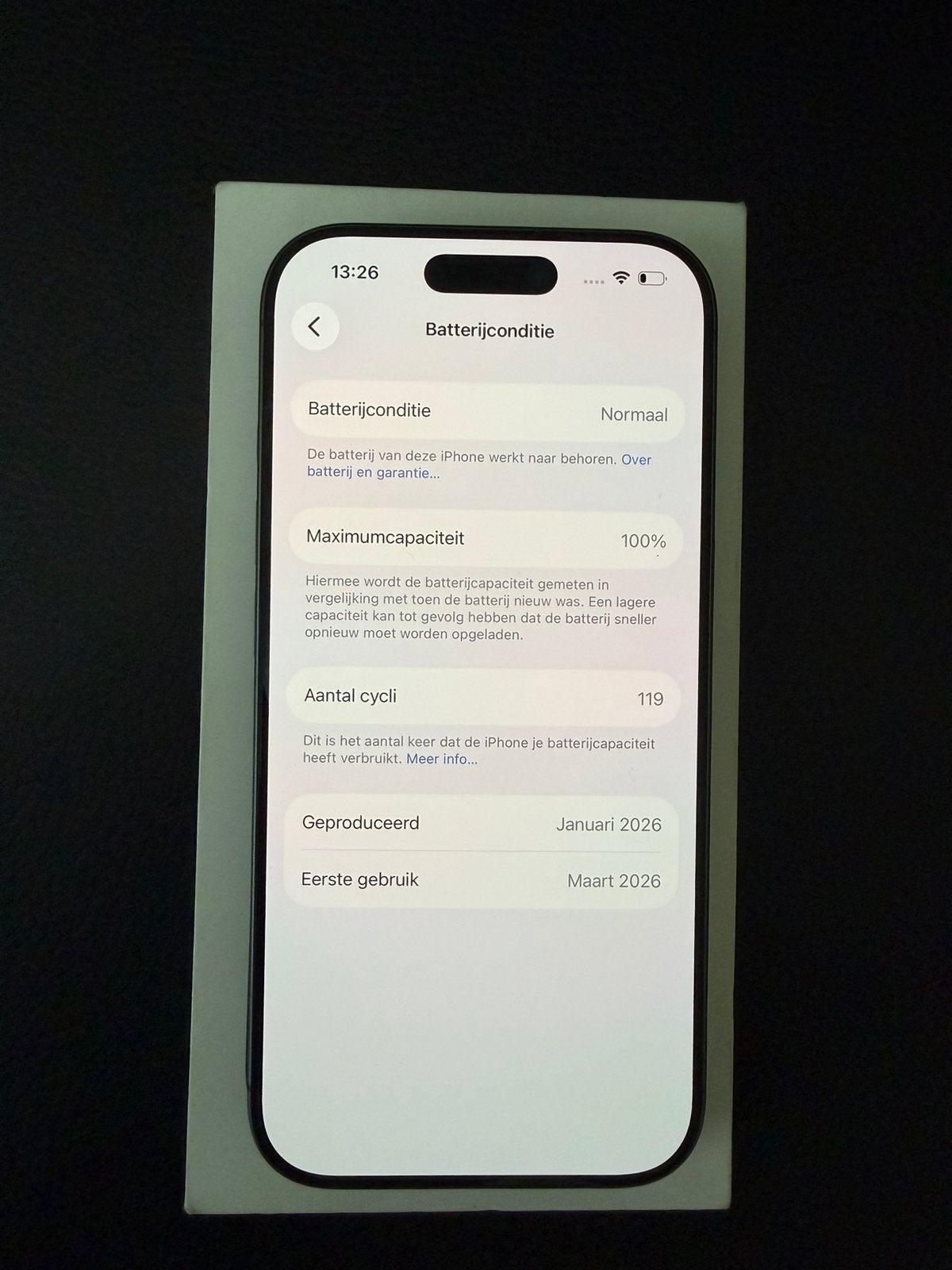 iPhone 17 256gb Black Compleet in Doos + Bon & Garantie, Overige modellen, Zwart, Zo goed als nieuw, Zonder simlock