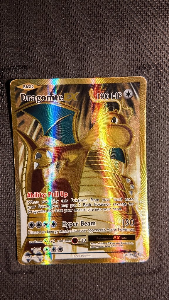 Dragonite-EX 106 Evolutions | Pokemon kaart, Ophalen, Zo goed als nieuw, Losse kaart, Foil