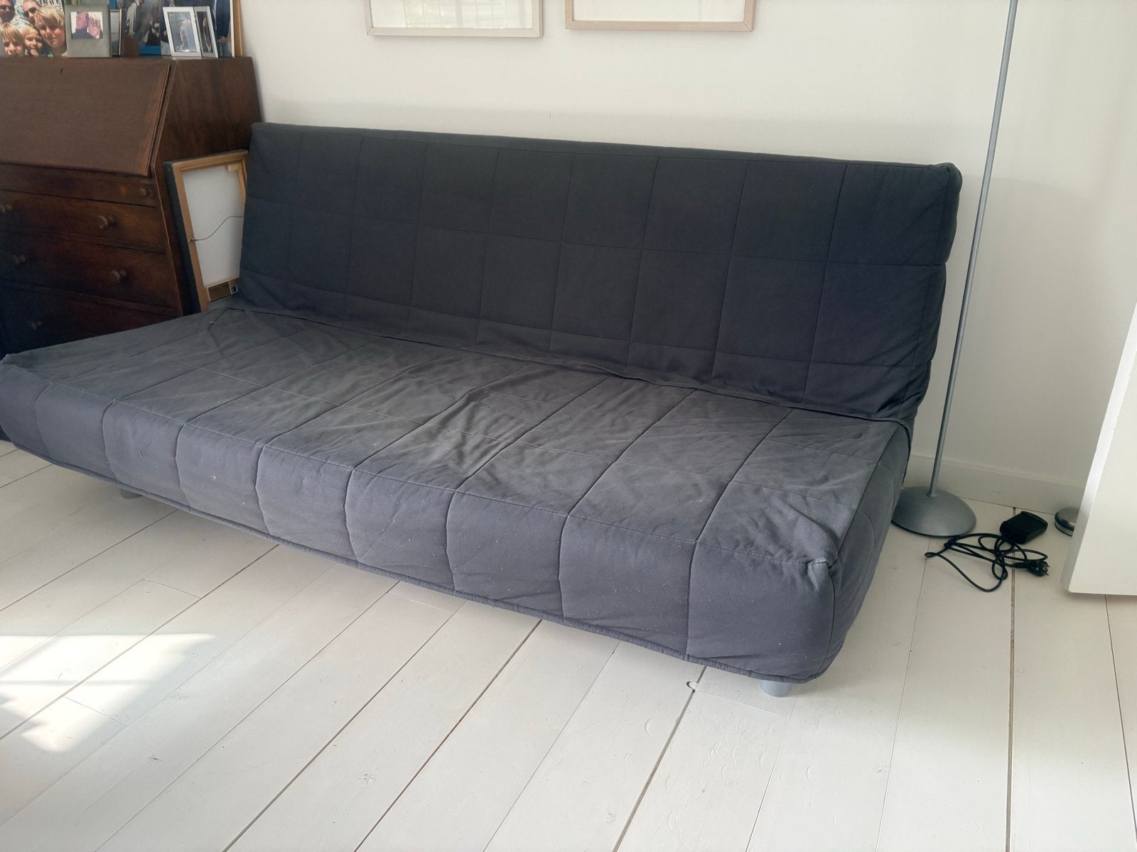 Slaapbank, Ophalen, Gebruikt, Tweepersoons, 180 cm