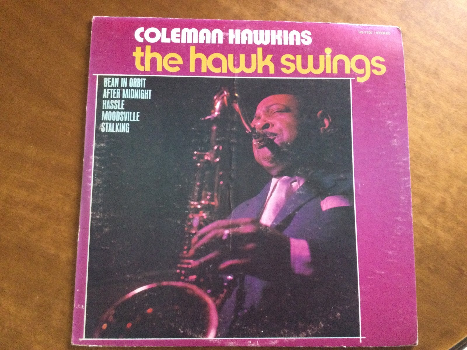 LP Coleman Hawkins, LP, Gebruikt, Ophalen of Verzenden, 12 inch
