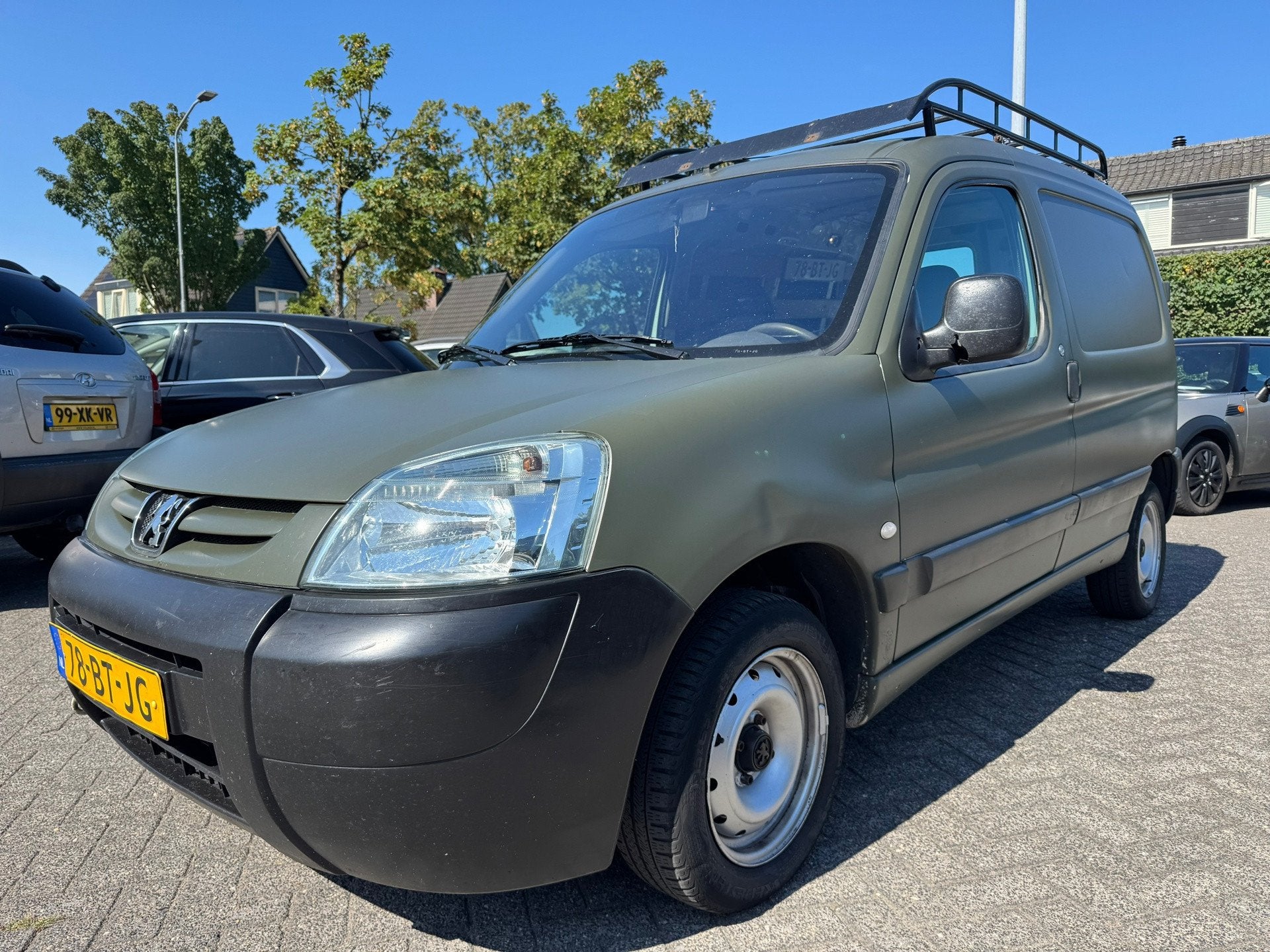 Peugeot Partner 170C 1.9 D Avantage Apk 14/5/27,Airco,Nap,Tr, Auto's, Bestelauto's, Voorwielaandrijving, Stof, Gebruikt, 4 cilinders