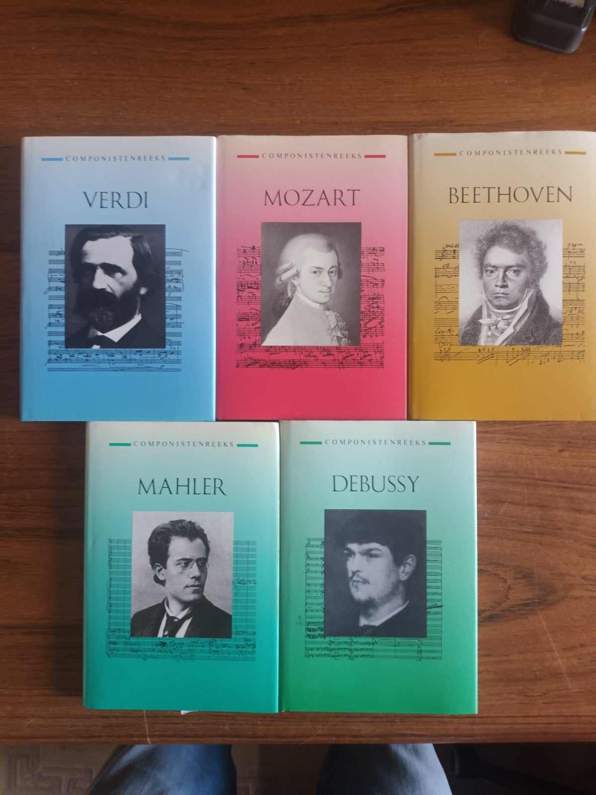 Van Leeuwen (red)	Van Leeuwen Componistenreeks  vijf titels, Boeken, Ophalen of Verzenden, Zo goed als nieuw