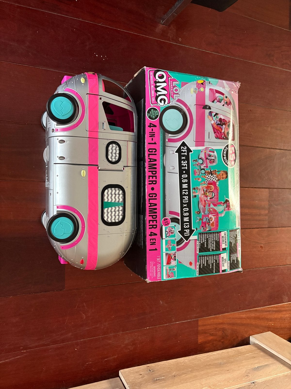 L.O.L. Surprise! O.M.G. Glamper 4-in-1 Camper, Kinderen en Baby's, Ophalen, Gebruikt