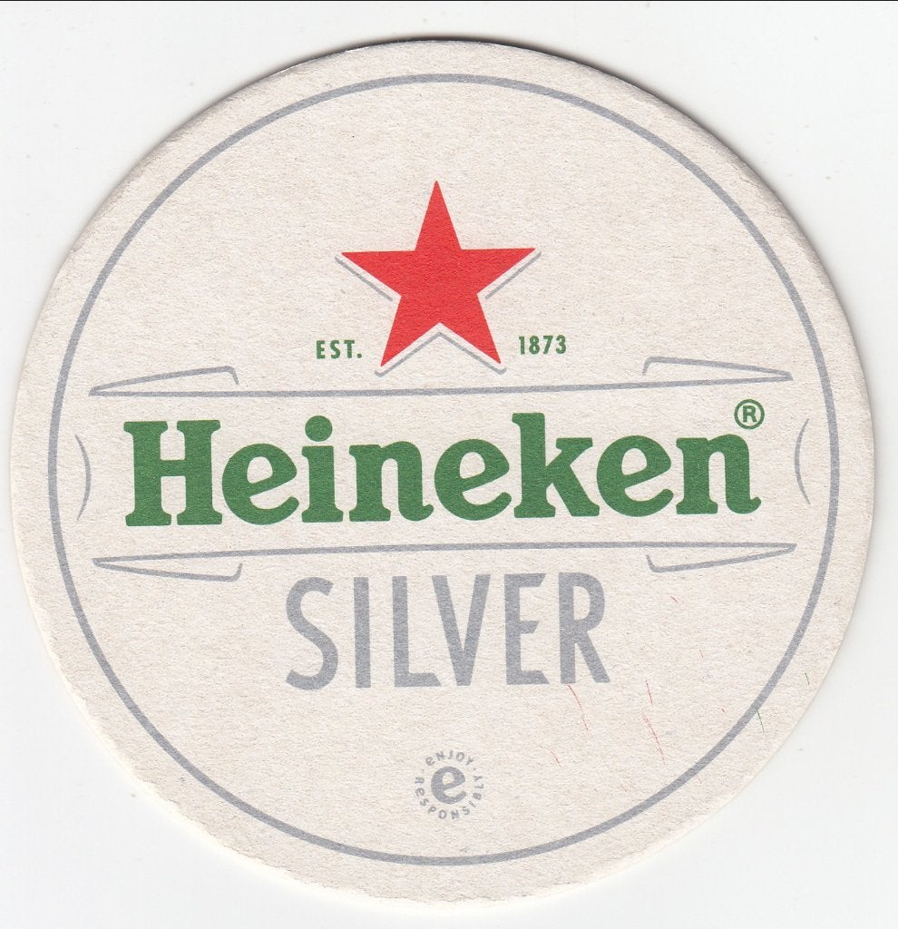 1 HEINEKEN BIERVILTJE, Ophalen of Verzenden, Gebruikt, Viltje(s), Heineken