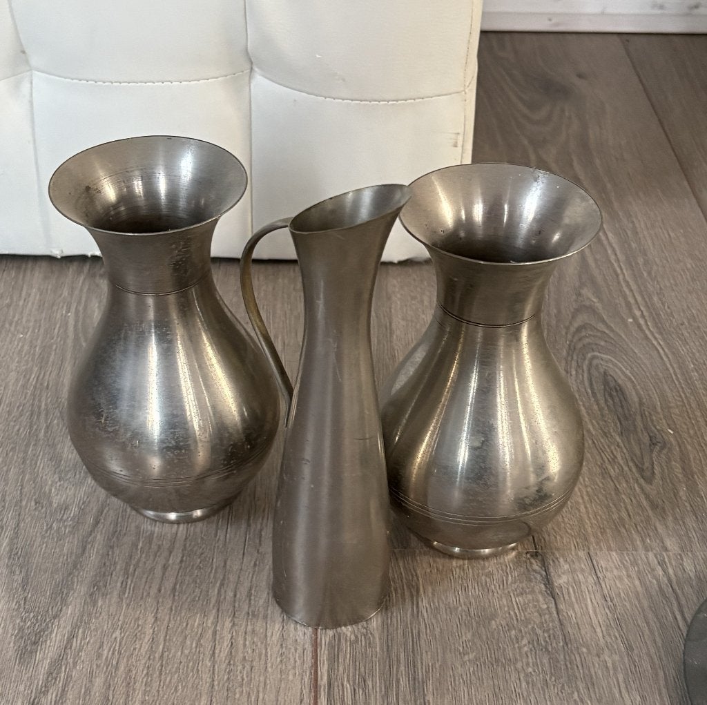 Tinnen vaasjes (en meer), Antiek en Kunst, Antiek | Tin, Ophalen