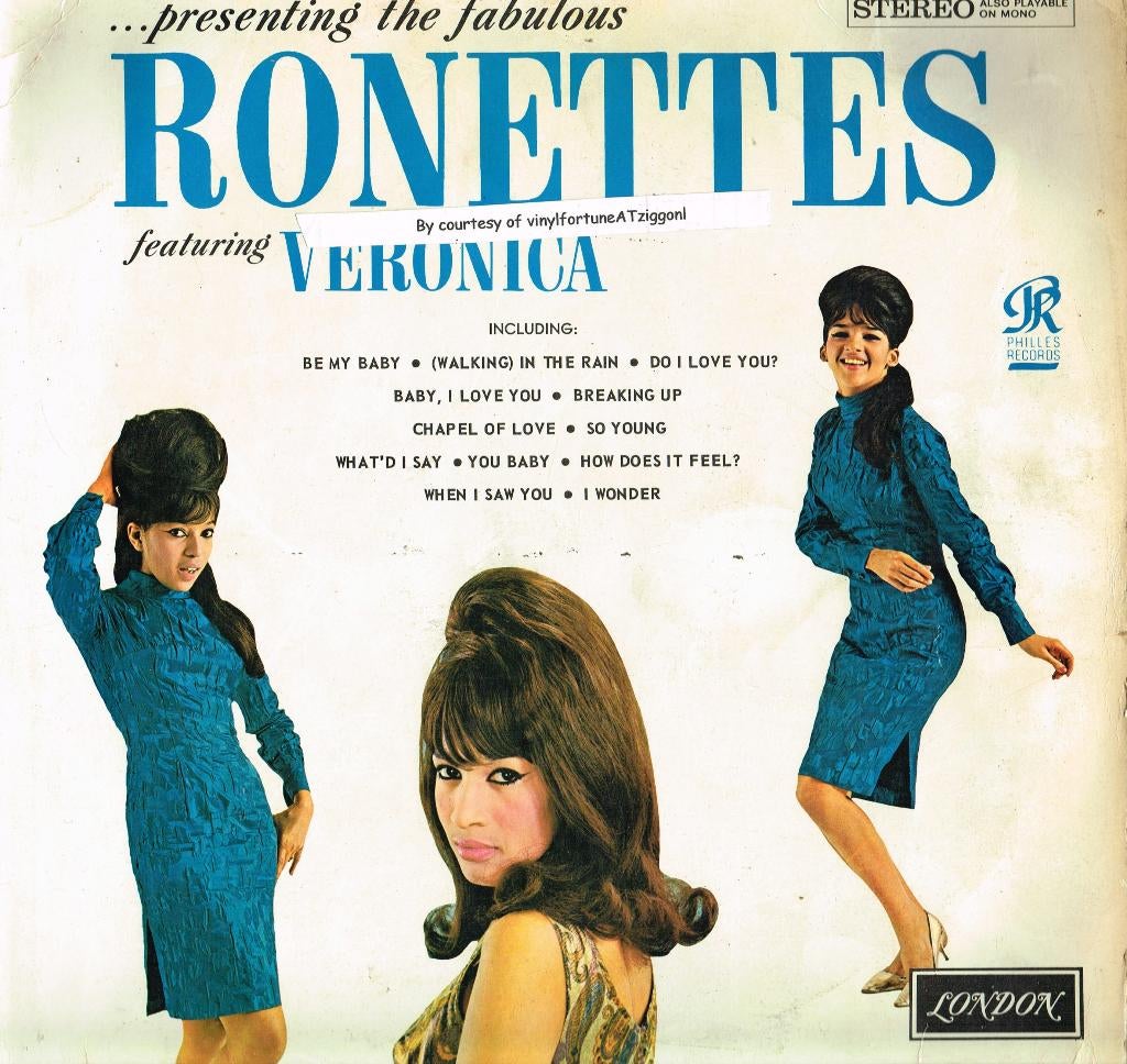 The Ronettes:"Presenting.." op NL LONDON 379262 uit 1968, Gebruikt, Ophalen of Verzenden, 12 inch, Poprock