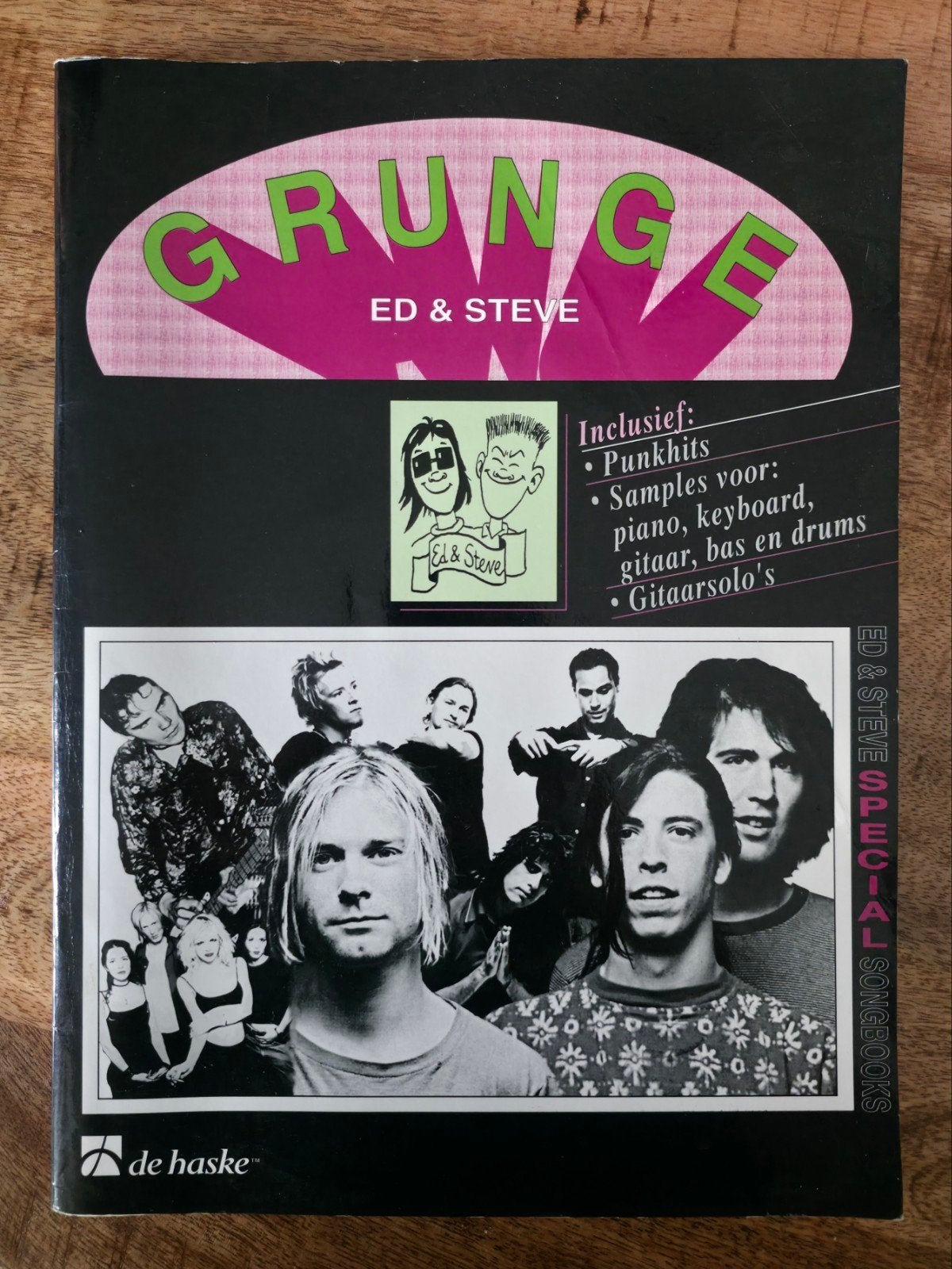 Grunge Songbook Ed & Steve – Nirvana, Green day, Soundgarden, Ophalen of Verzenden
