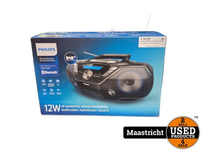 Philips AZB798T - Radio/CD-Speler met DAB+ - Zwart (Nwp130), Philips, Nieuw, Support@philips.com, Philips Center
Amstelplein 2
1096 BC Amsterdam
Netherlands