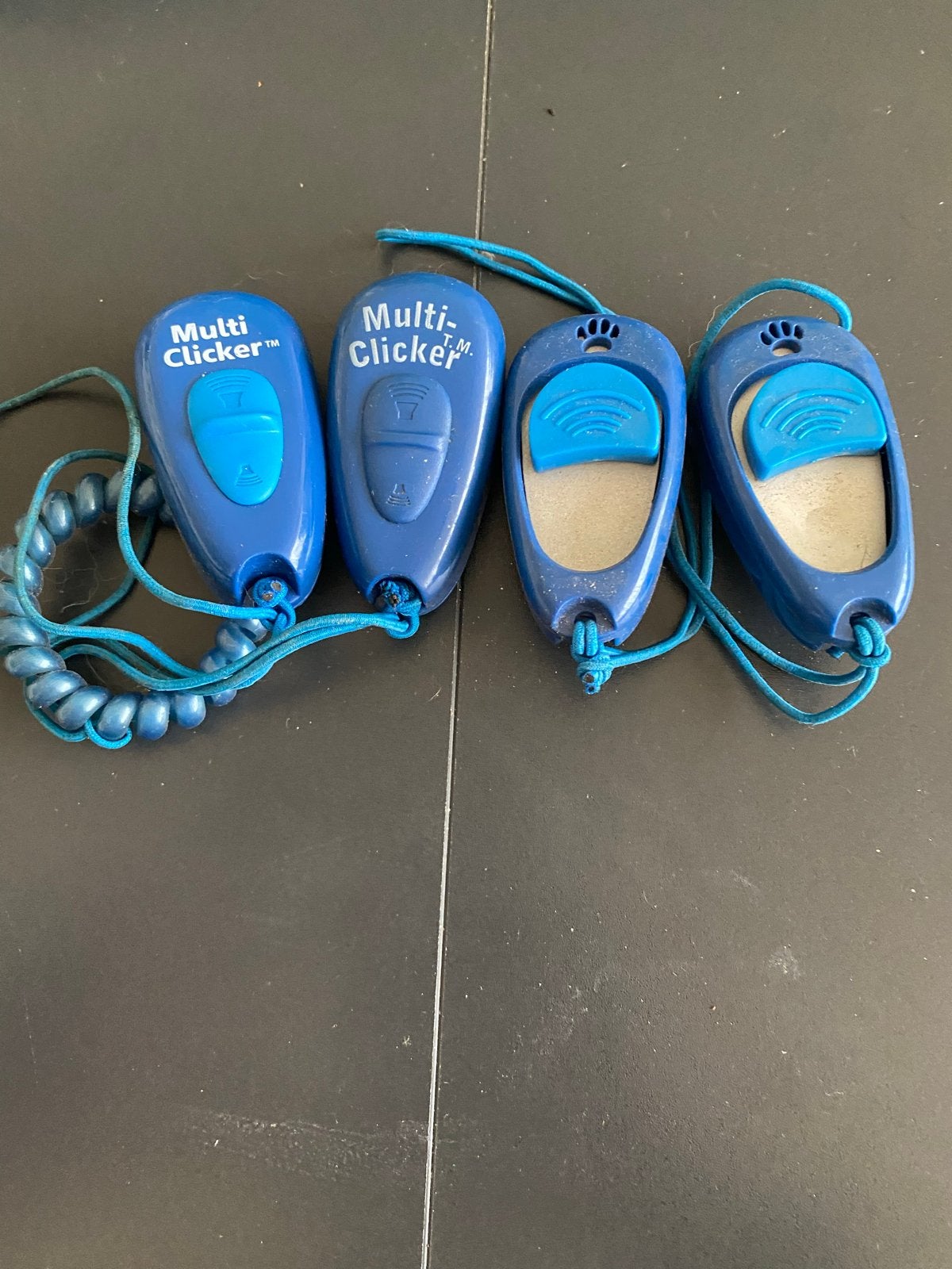 4 clickers voor hondentraining, Ophalen of Verzenden, Gebruikt