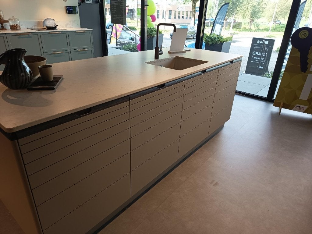 Complete keuken met eiland ALIGN clay by Kvik®, Ophalen, Overige kleuren, Overige typen, Nieuw