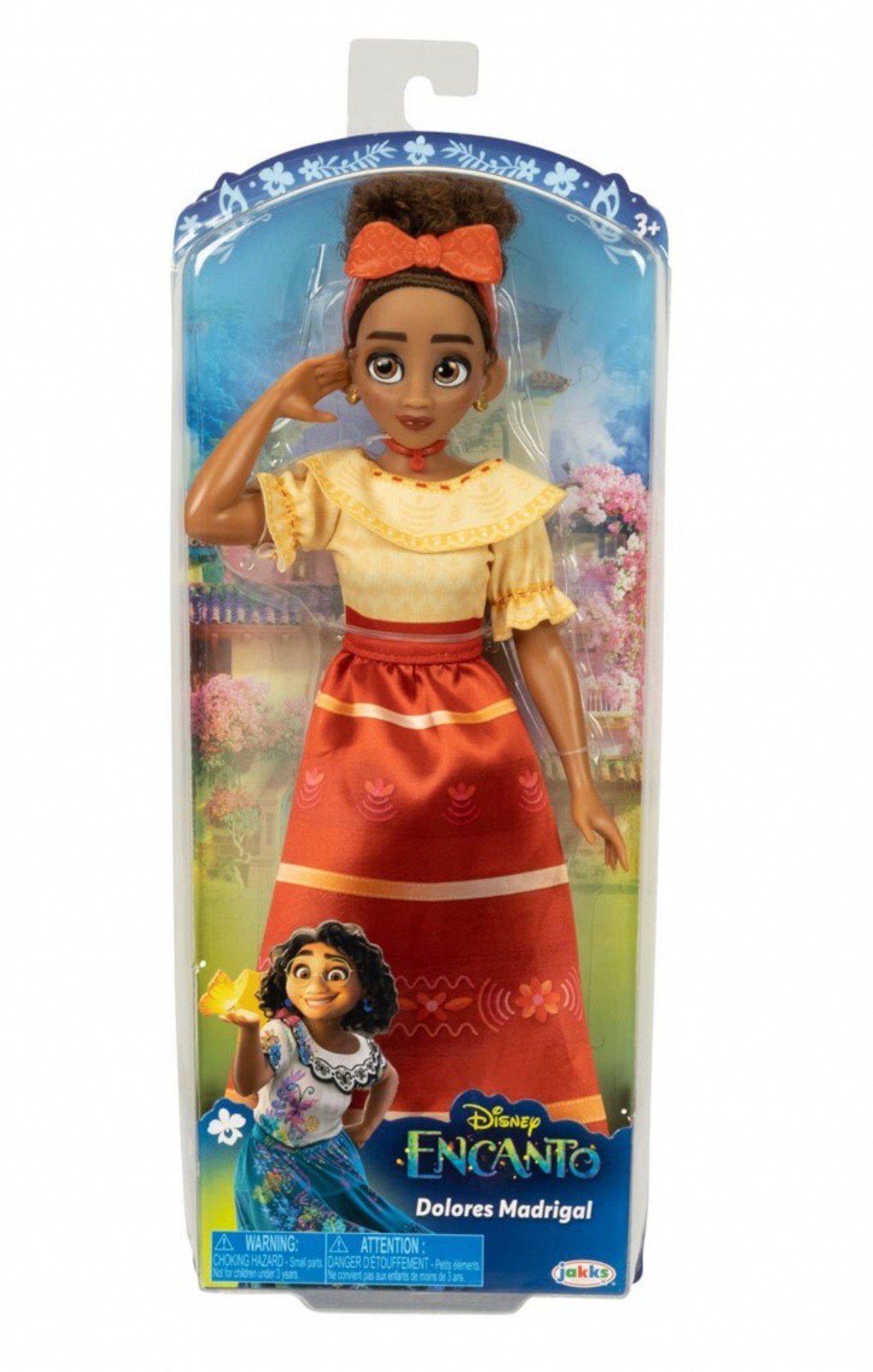 Nieuwe originele Encanto Dolores Madrigal pop., Ophalen of Verzenden, Overige figuren, Nieuw, Beeldje of Figuurtje