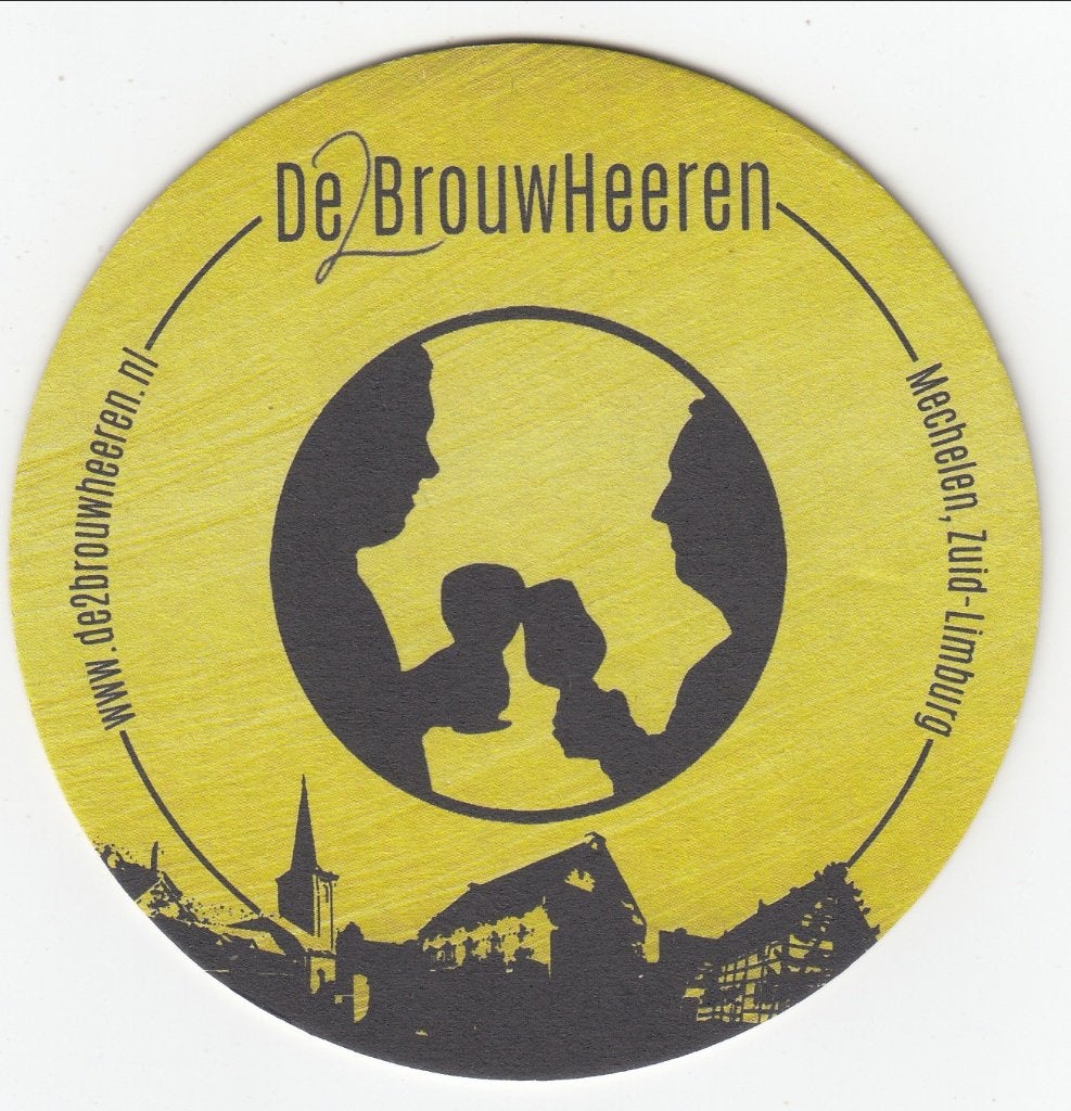 1 DE BROUWHEEREN BIERVILTJE, Ophalen of Verzenden, Gebruikt, Viltje(s), Overige merken