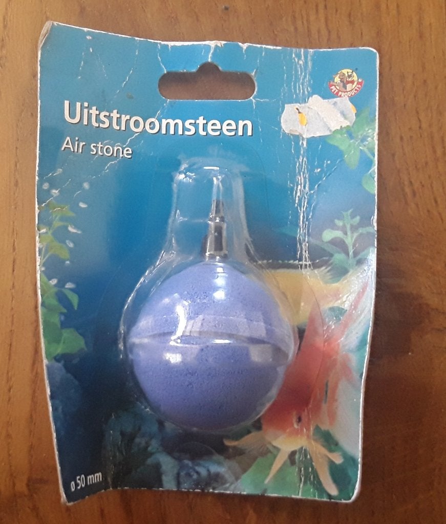 Uitstroomsteen - nieuw in verpakking, Dieren en Toebehoren, Ophalen of Verzenden, Nieuw, Plant(en), Steen of Hout