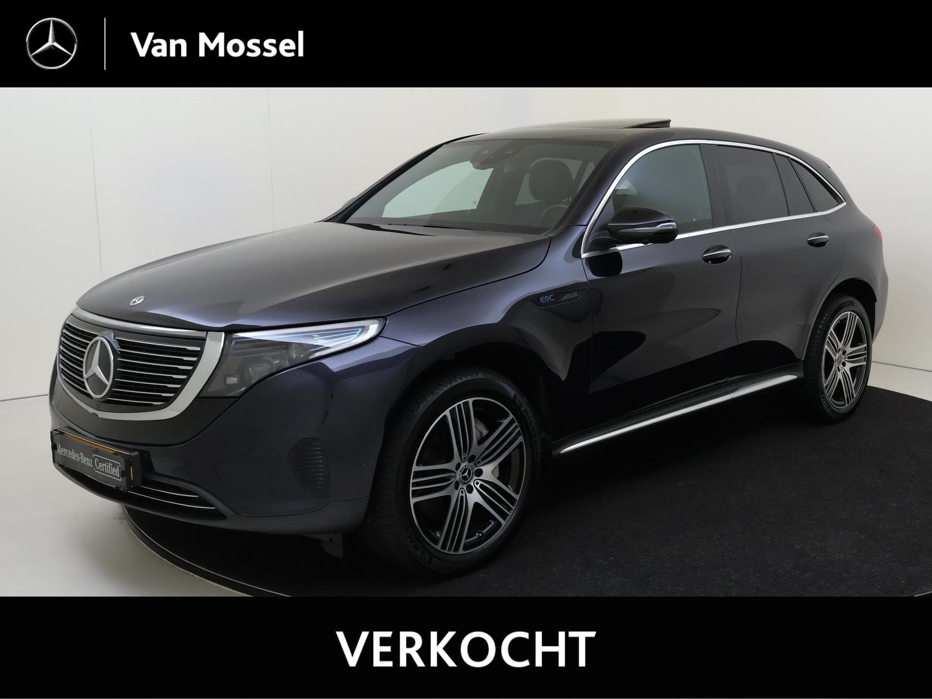 Mercedes-Benz EQC 400 4MATIC Business Solution Luxury 80 kWh, Auto's, Automaat, 402 km, Zwart, 80 kWh