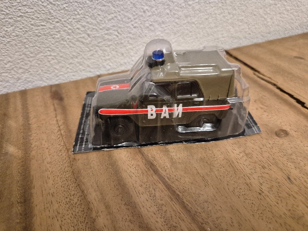 UAZ 469 ВАИ DeAGOSTINI 1:43 Diecast, Overige merken, DeAGOSTINI, Auto, DeAGOSTINI