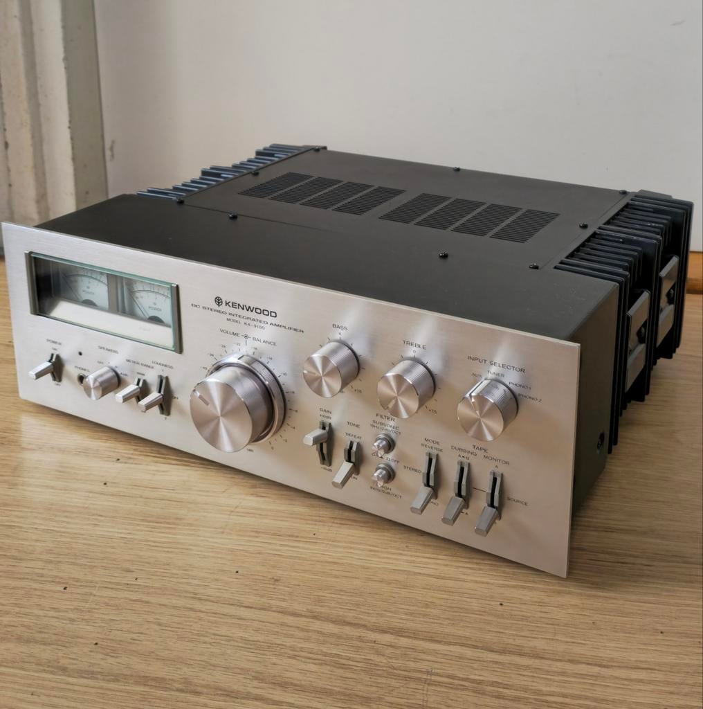 Kenwood KA-9100, Audio, Tv en Foto, Versterkers en Receivers, Gebruikt, Stereo, 60 tot 120 watt, Overige merken, Ophalen