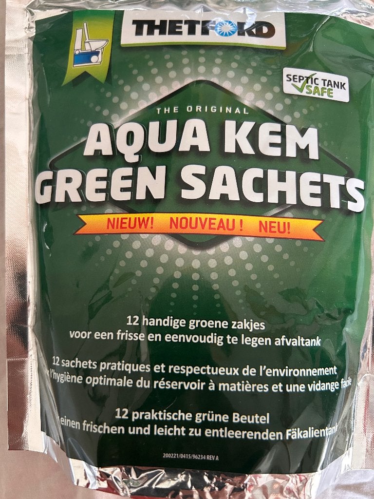 THETFORD Aqua Kem Green Sachets, Ophalen, Nieuw