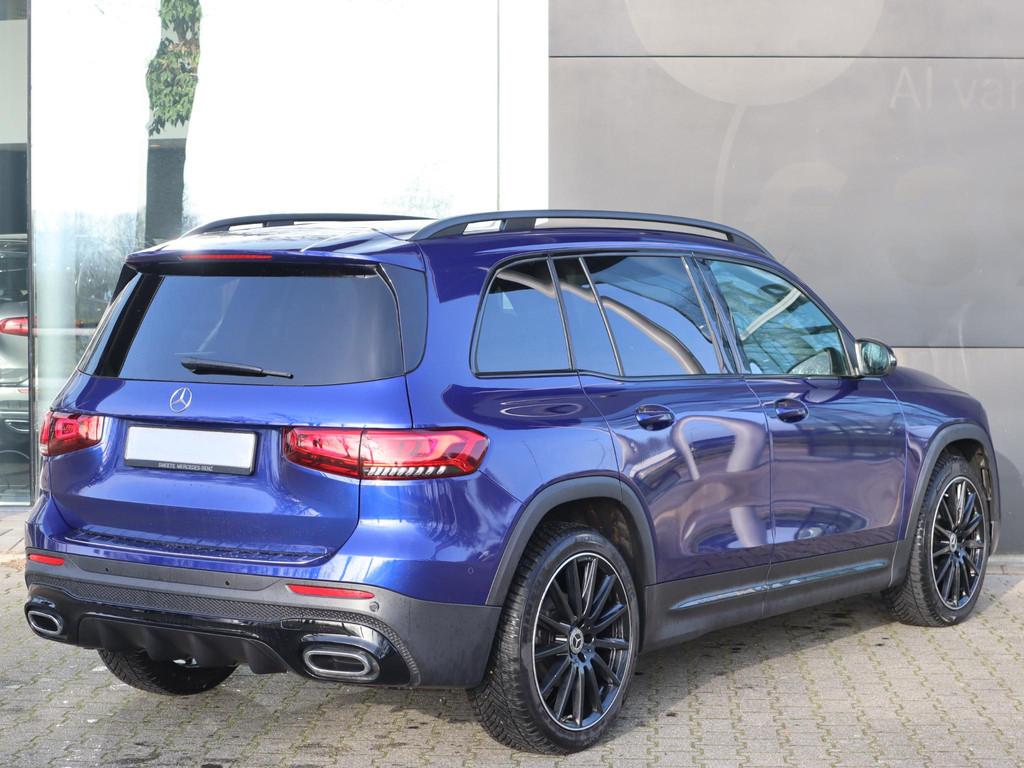 Mercedes-Benz GLB 200 AMG line, Auto's, Stof, 4 cilinders, Blauw, 163 pk