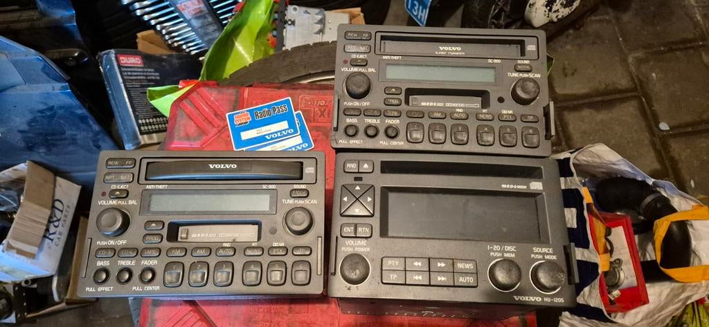 Volvo radio's SC900 & HU1205, Ophalen, Gebruikt