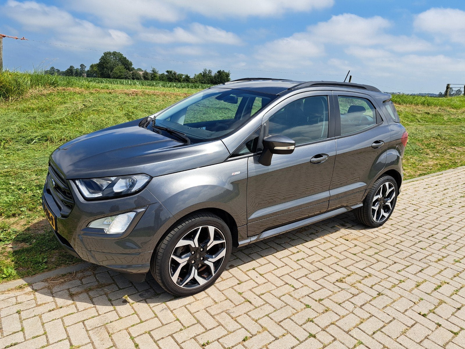 Ford Ecosport 1.0 Ecoboost 125pk 2018 Grijs, Voorwielaandrijving, 125 pk, Ecosport, Handgeschakeld