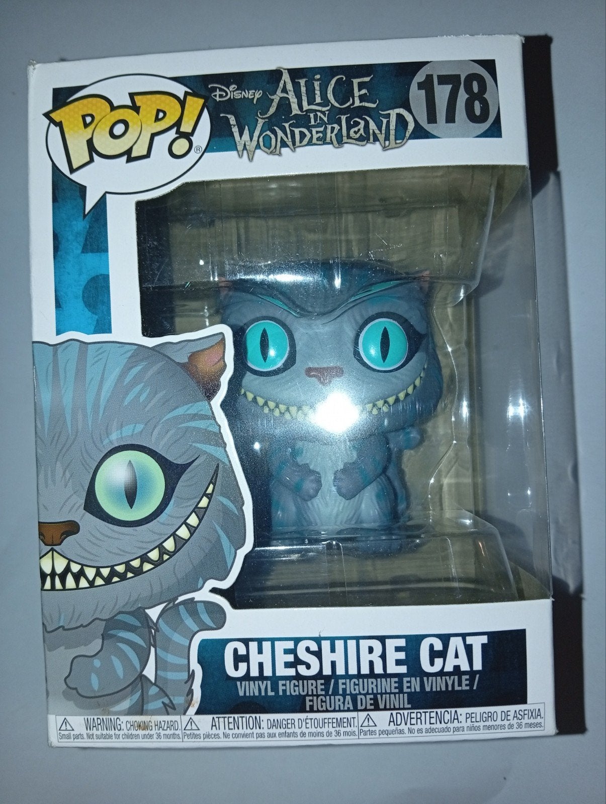 Funko Pop! Disney Alice in Wonderland Cheshire Cat #178, Ophalen of Verzenden, Zo goed als nieuw