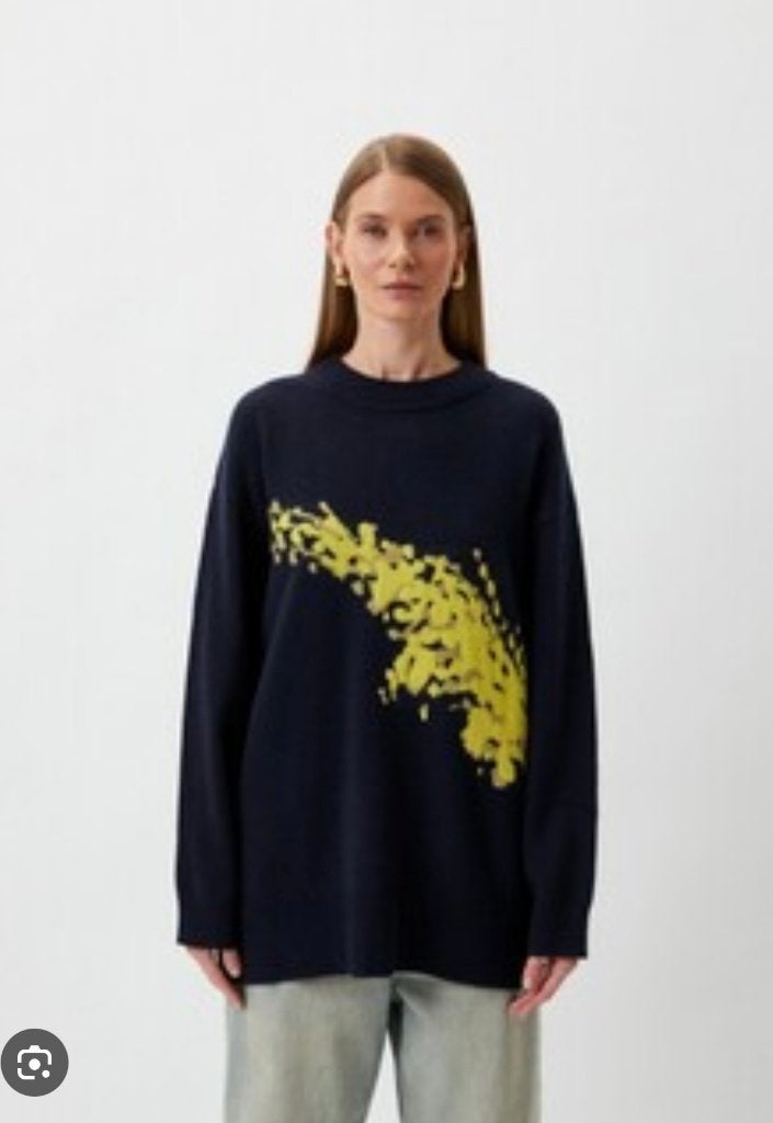 aeron nikolette jumper sweater trui | s, Verzenden, Zo goed als nieuw, Maat 36 (S), Blauw