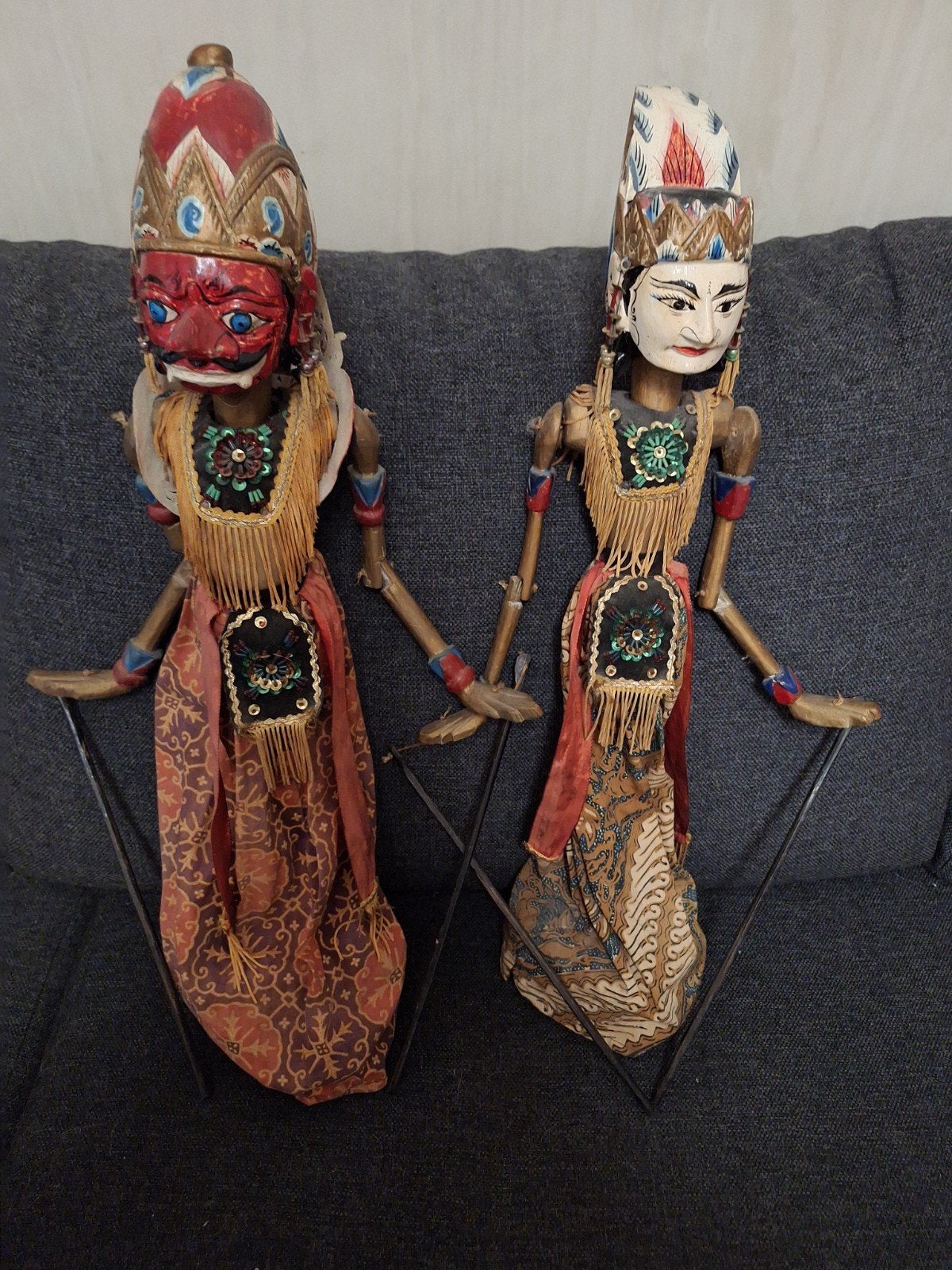 wajang poppen, Ophalen of Verzenden
