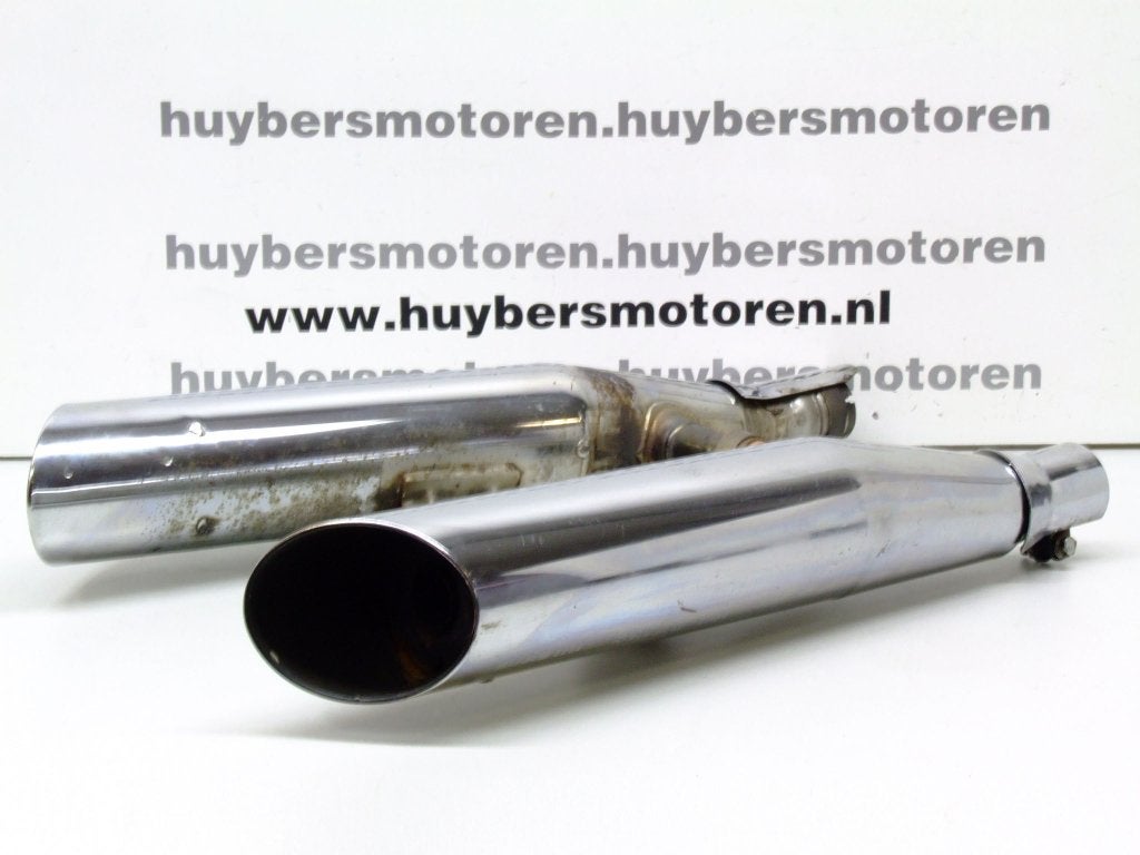 Uitlaat Dempers Origineel Suzuki VS1400 Intruder VS 1400, Ophalen, Info@huybersmotoren.nl, Gebruikt, HM - Sale