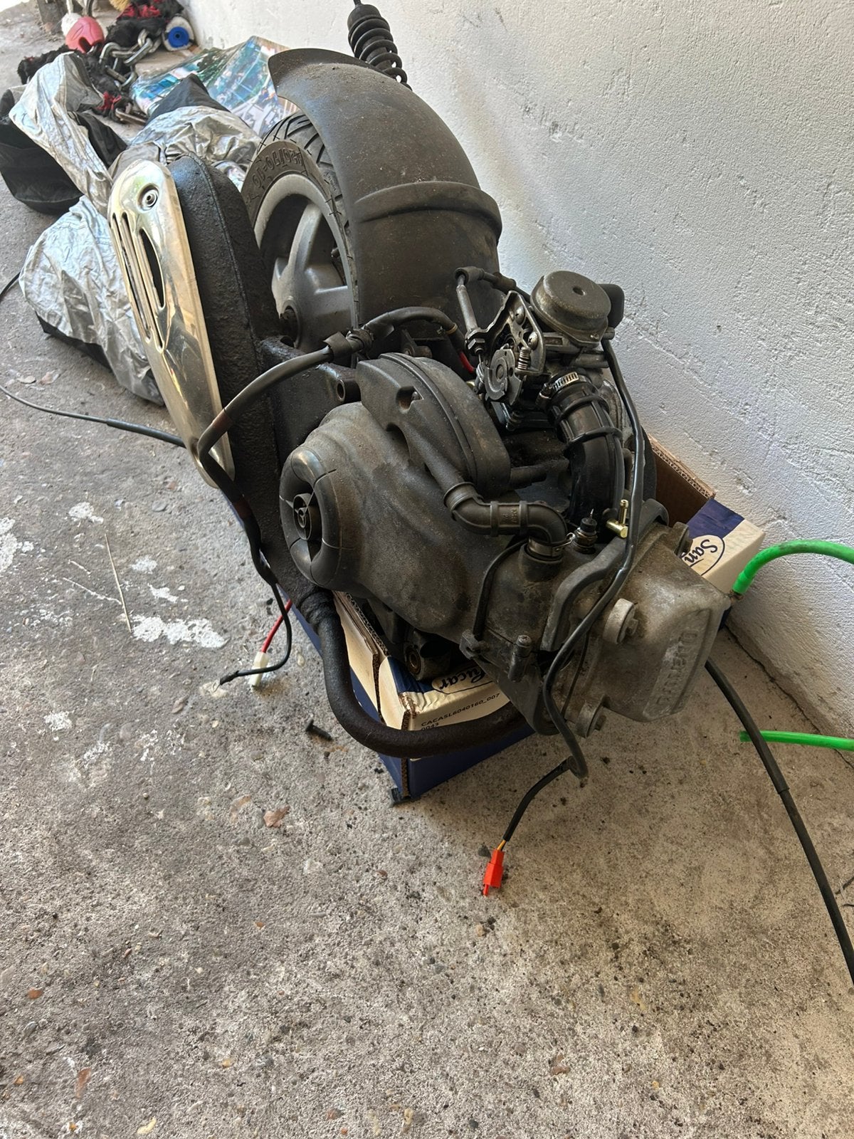 Vespa 4v blok, Ophalen of Verzenden, Blok, Vespa