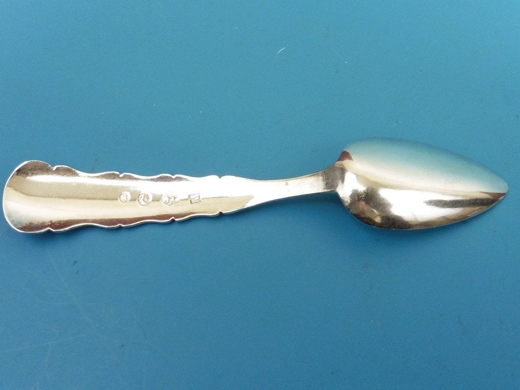 6 zilveren theelepeltjes                                Z228, Antiek en Kunst, Ophalen of Verzenden, Zilver