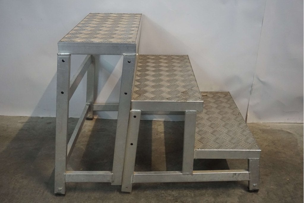 Zarges montagetrap podiumtrap trapje trap, Gebruikt, Trap, Niet ingevuld, Minder dan 2 meter