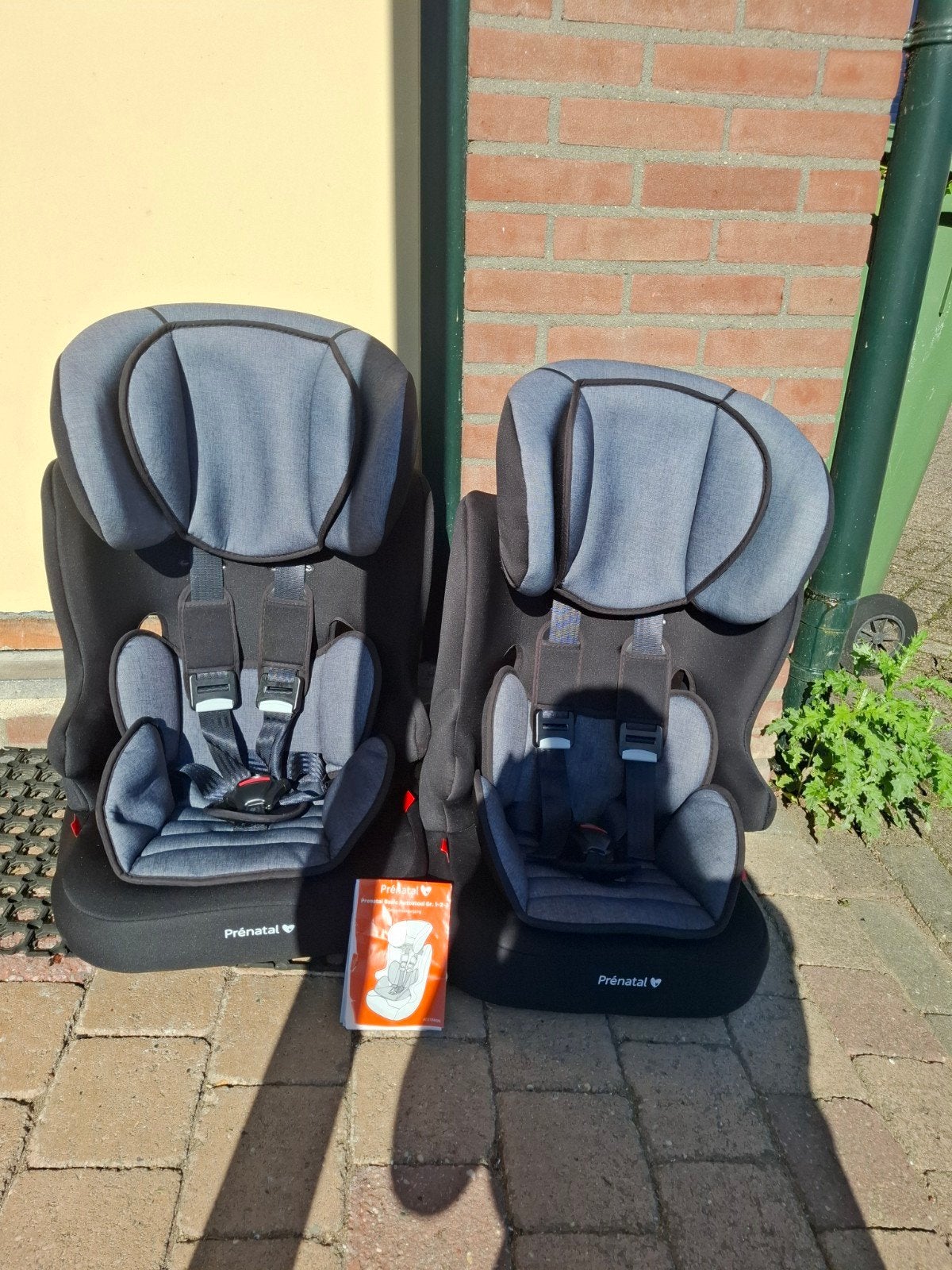 Prénatal Basic Autostoel Groep 1-2-3 (1stuk), Autogordel, Nieuw, Verstelbare rugleuning, 9 t/m 36 kg