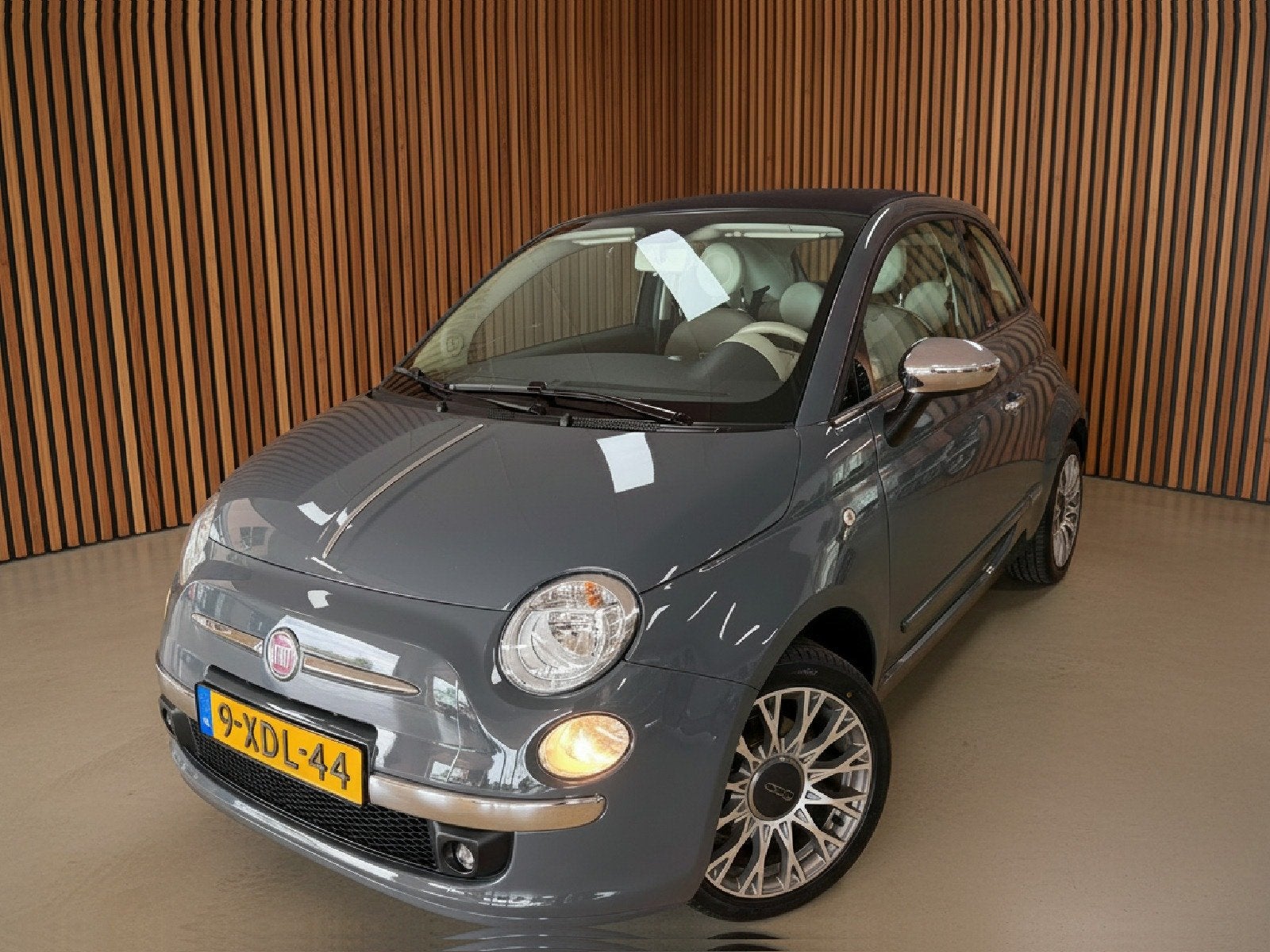 Fiat 500C 0.9 TwinAir Turbo Cult Cabrio | Airco | Zeer nette, Auto's, Gebruikt, Cabriolet, Bedrijf, Handgeschakeld