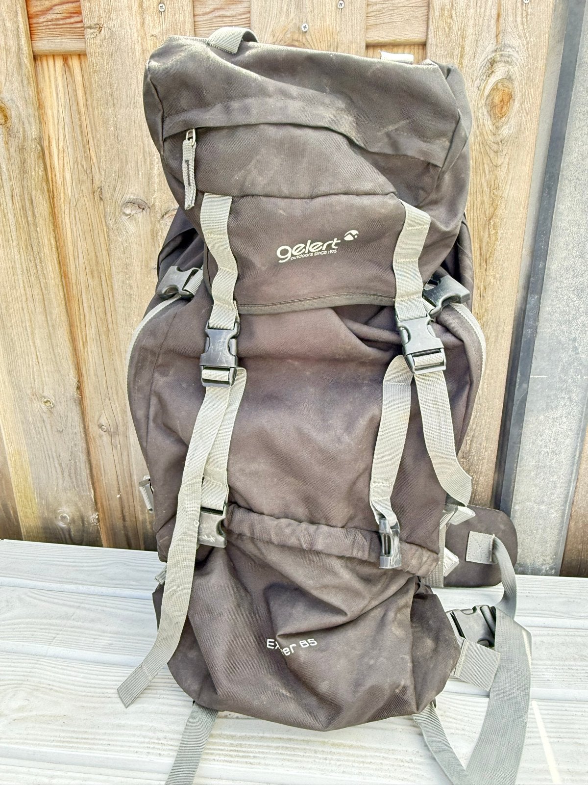 Gelert Explorer 65 Trekkingrugzak - Ideaal voor Beginners, Ophalen, Gebruikt