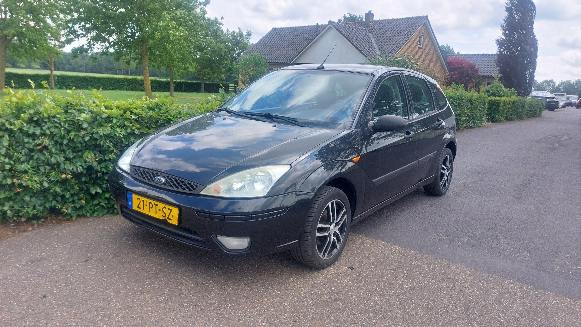 Ford Focus 1.6-16V Futura CLIMA/LEER BJ 2004 (bj 2004), Auto's, 1596 cc, Gebruikt, 4 cilinders, Handgeschakeld