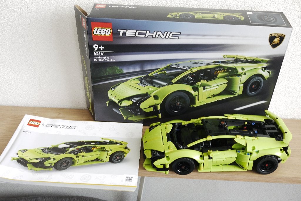 bouwpakket auto lego 42161 groen lamborhine huracan technica, Ophalen, Groter dan 1:32, Auto, Overige merken