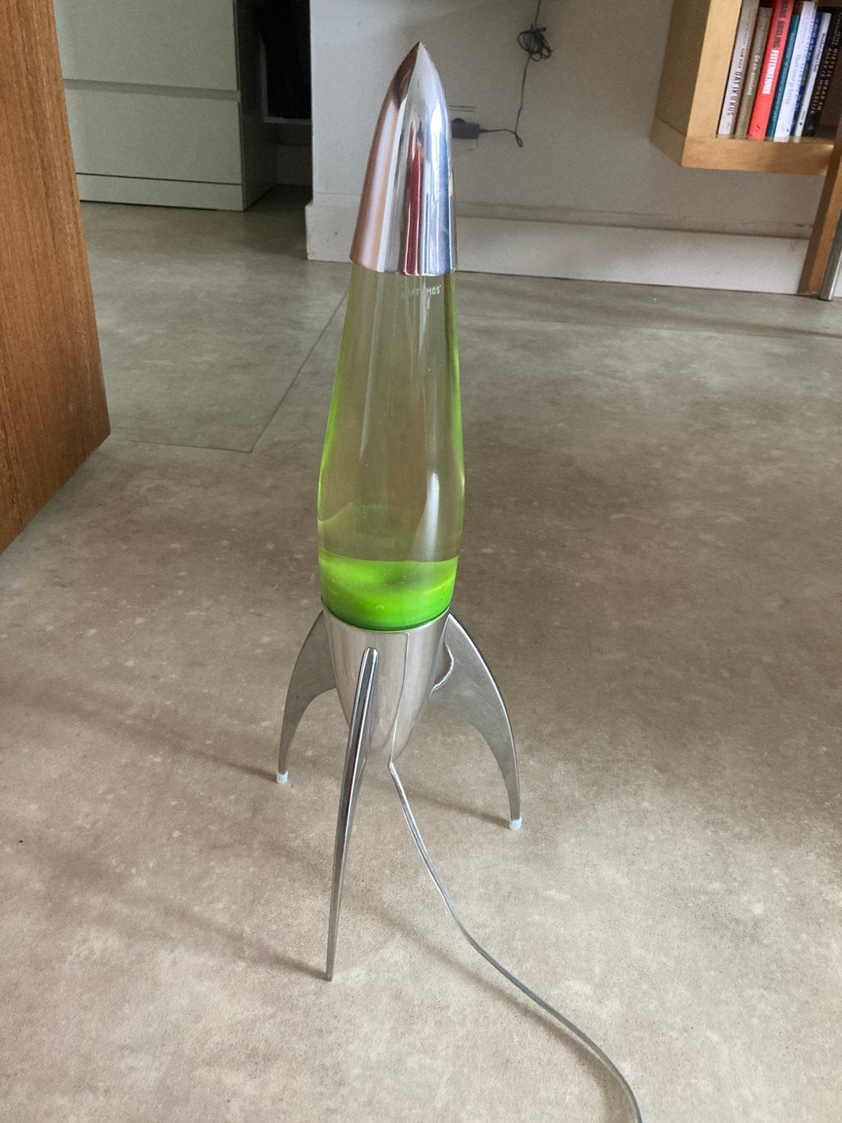 Lavalamp Mathmos raketmodel, Met schakelaar, Overige merken, Ophalen of Verzenden, Glas