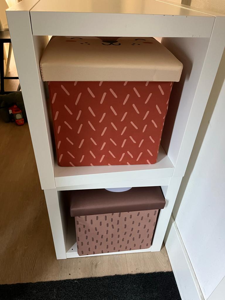 Kalax losse kastjes - Gebruikt, nog prima voor een ronde, Ophalen, Gebruikt